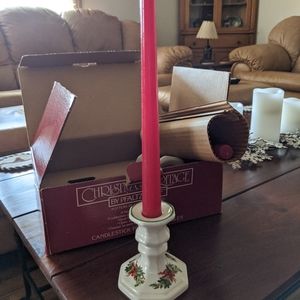 Pfalfzgraff Christmas Heritage candle holders